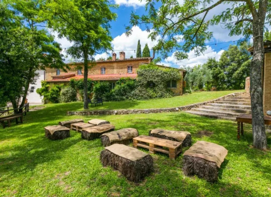 Agriturismo La Moraia Поджибонси Экстерьер фото