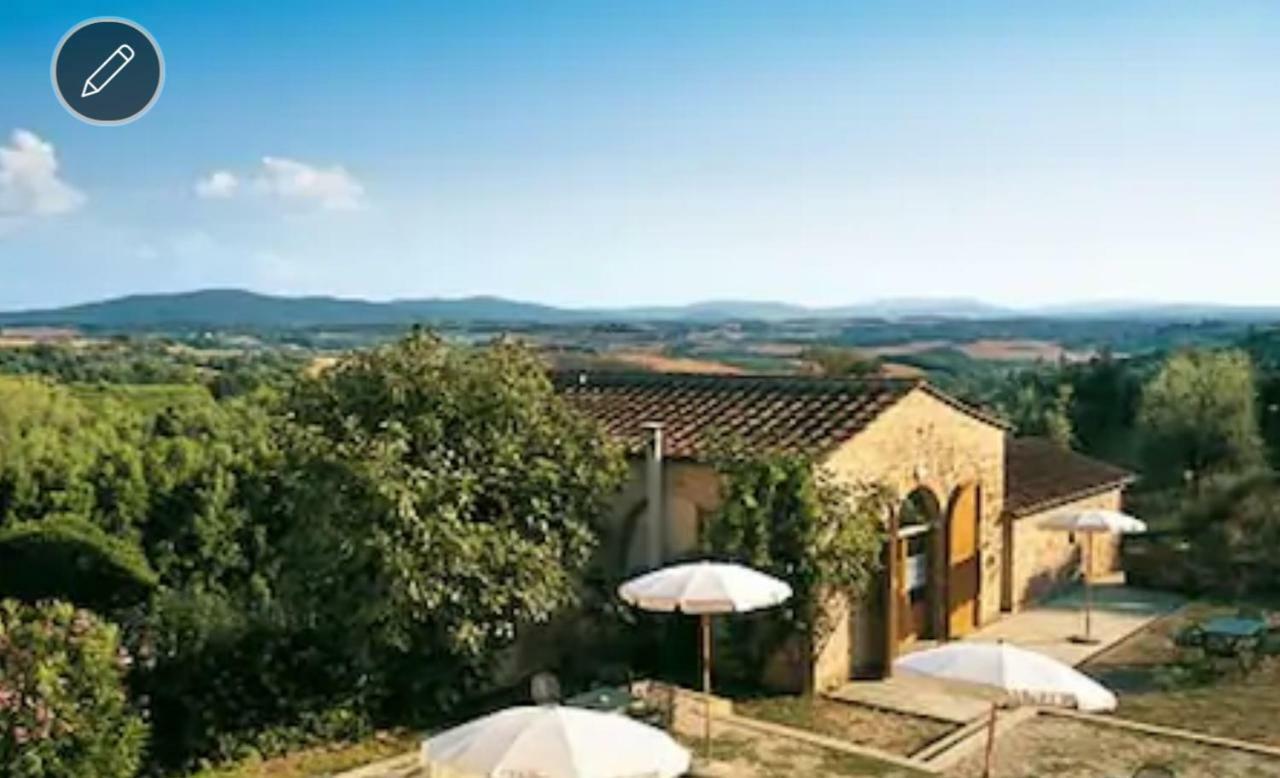 Agriturismo La Moraia Поджибонси Экстерьер фото